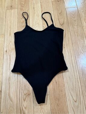 TNA Black Stretch Bodysuit